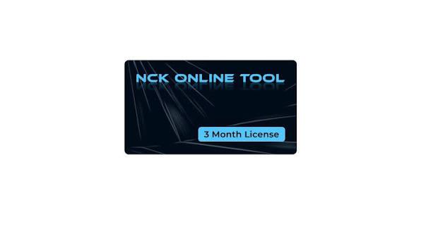 NCK Online Tool [Digital License Activation] 3 Months